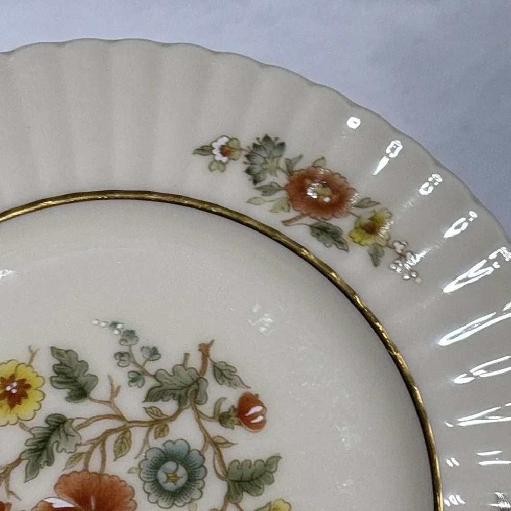 Lenox Temple Blossom Bread & Butter Dessert Plate